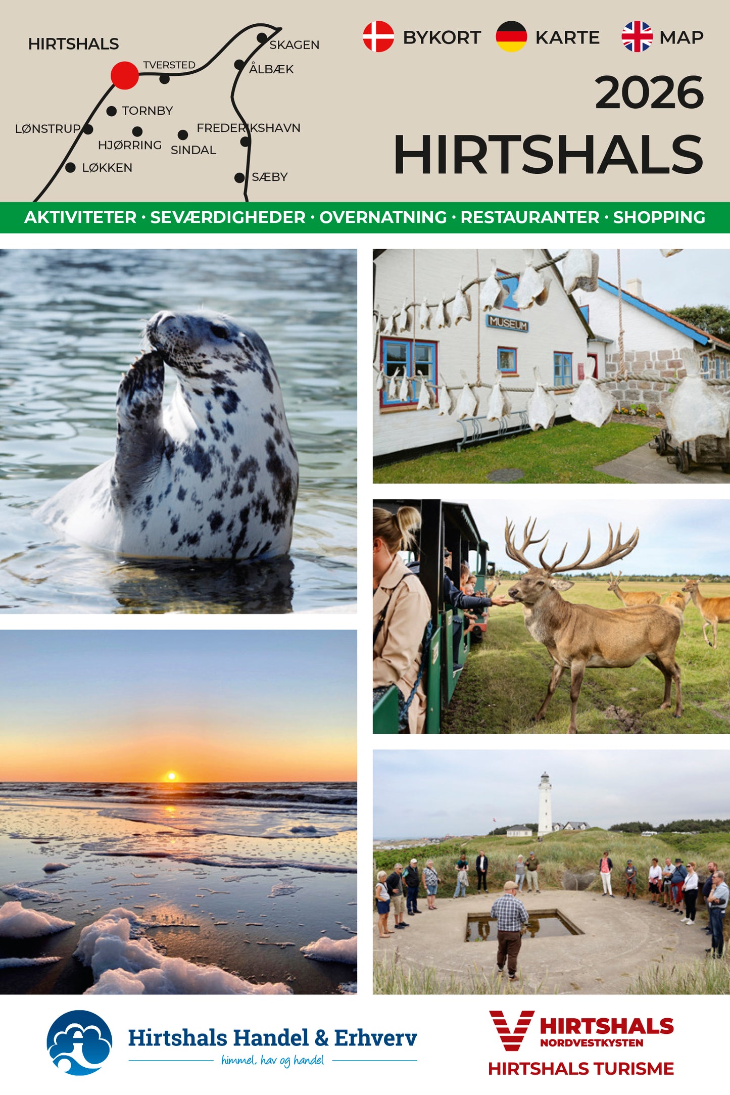 Stadtplan von Hirtshals (DK, UK, DE) - 2026