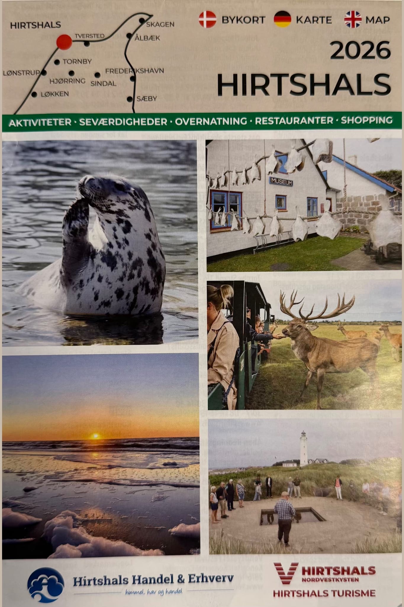 Stadtplan von Hirtshals (DK, UK, DE) - 2026