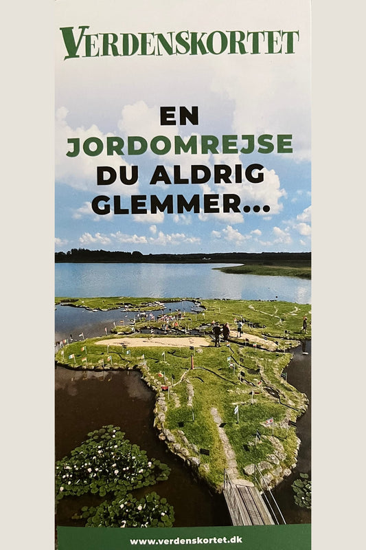 Weltkarte (DK, UK, DE)